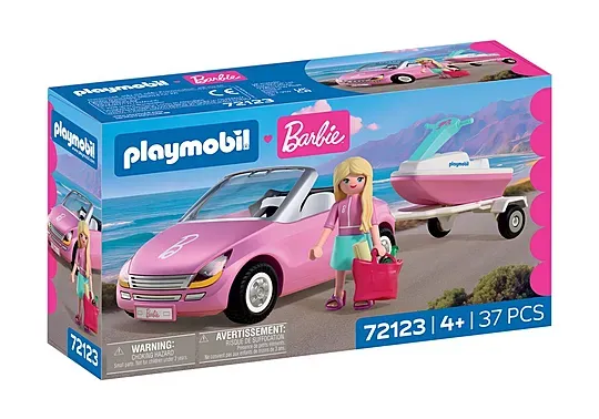 72123 / Barbie™ Cabriolet &amp; scooter de mer