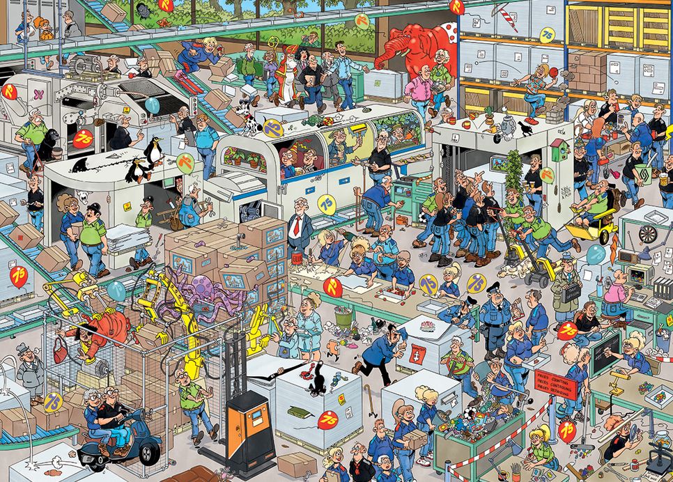 C.T. - Fabrique de Puzzles (1000 mcx)