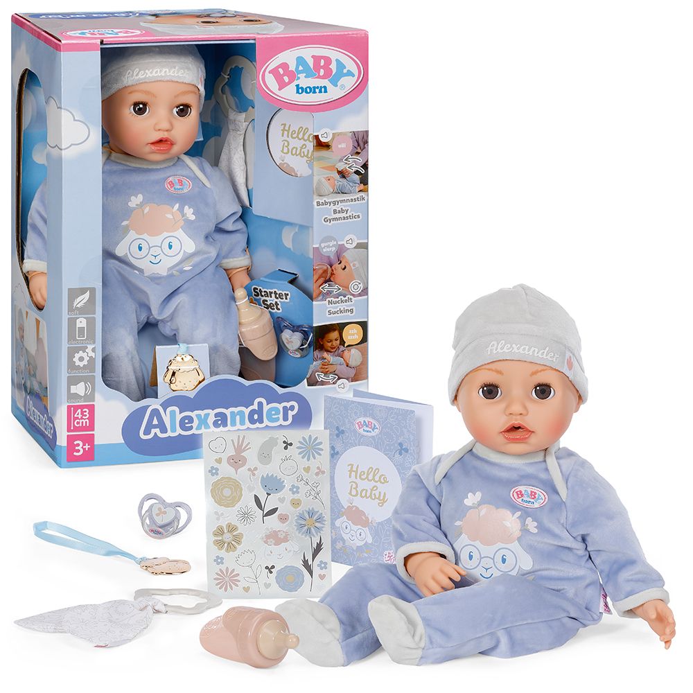 Bébé né - Mon vrai Alexander 43 cm