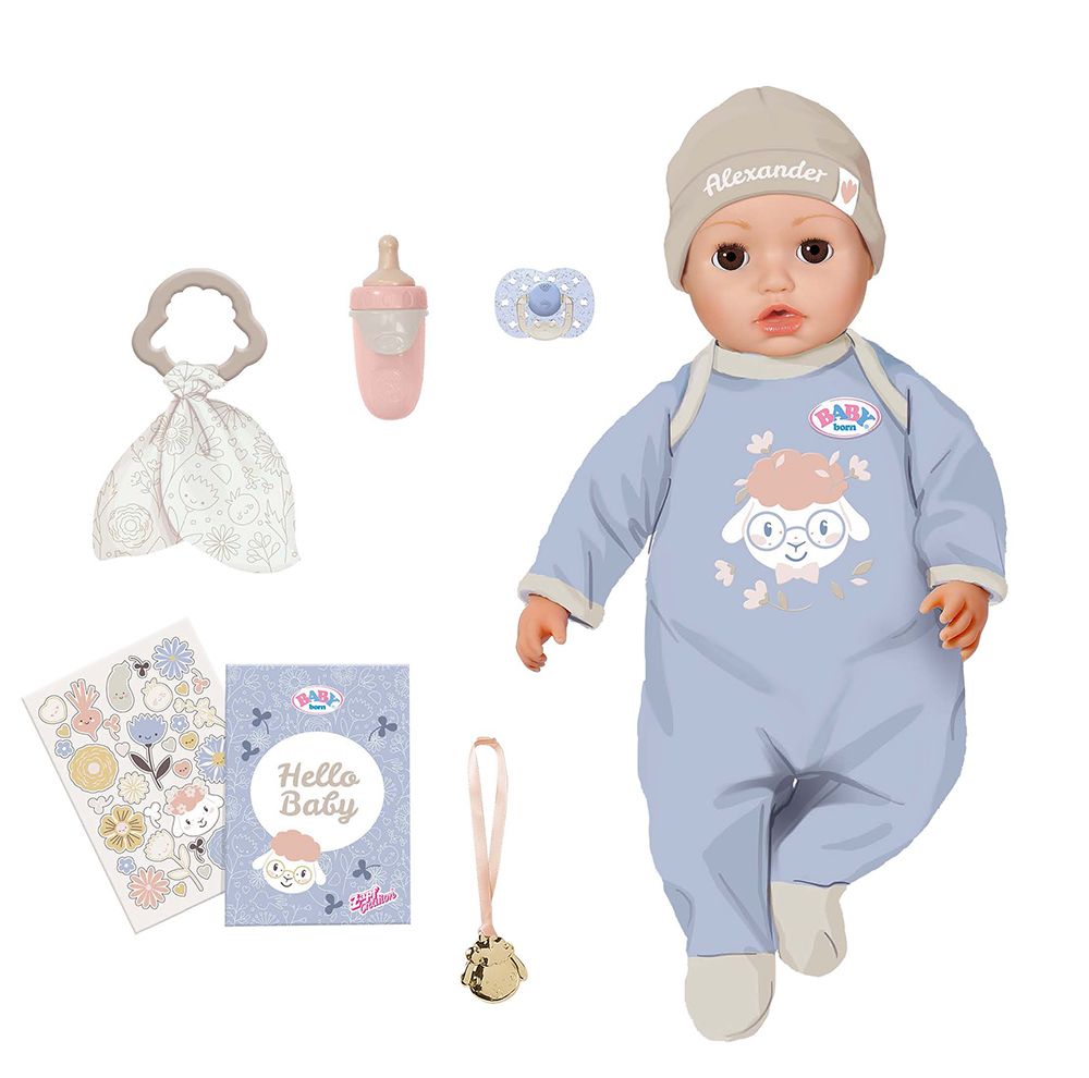 Bébé né - Mon vrai Alexander 43 cm