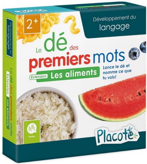 Le dé des premiers mots (Extension) / Les aliments
