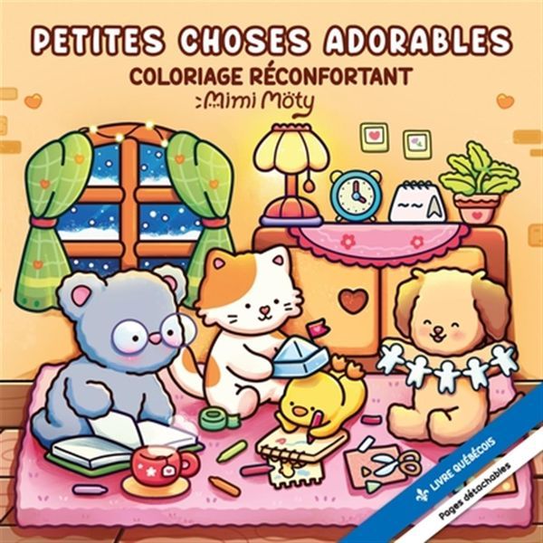 Petites choses adorables - Coloriage réconfortant