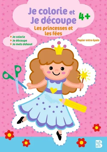 Princesses Et Les Fées Colorie et Découpe