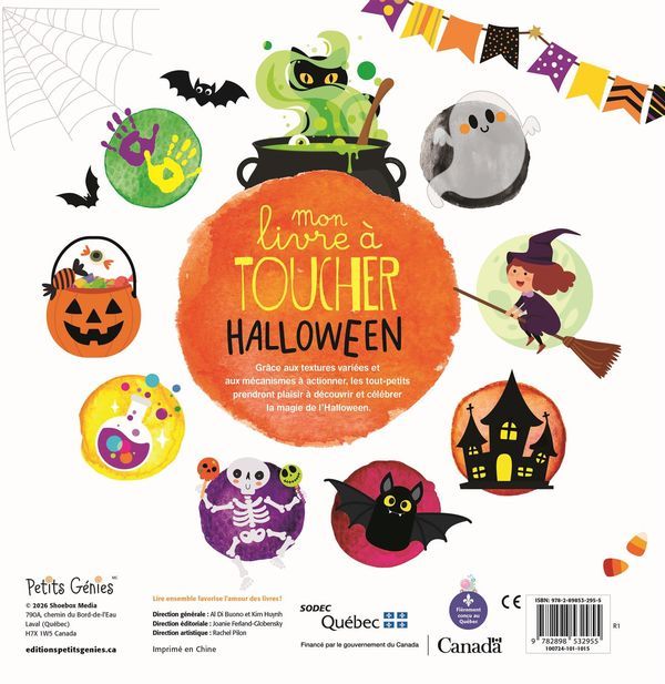 Mon livre à toucher Halloween