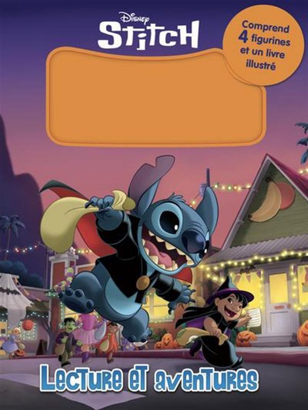 Disney Stitch - Lecture et aventures (4 figurines)