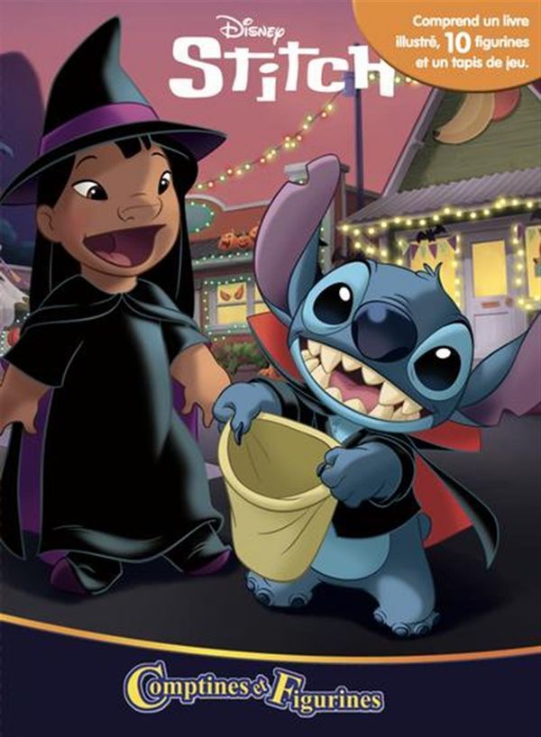 Disney Stitch - Comptines et figurines (10 figurines)