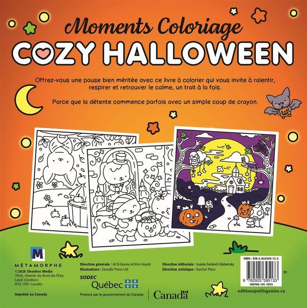 Moments Coloriage - Cozy Halloween