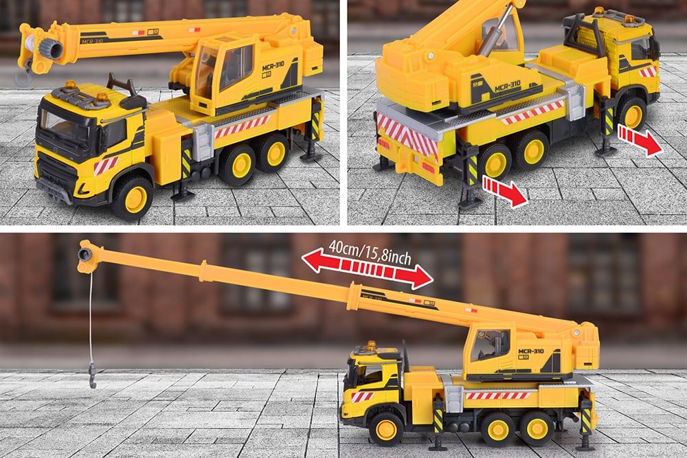 Majo GS Volvo FMX Camion Grue 22Cm