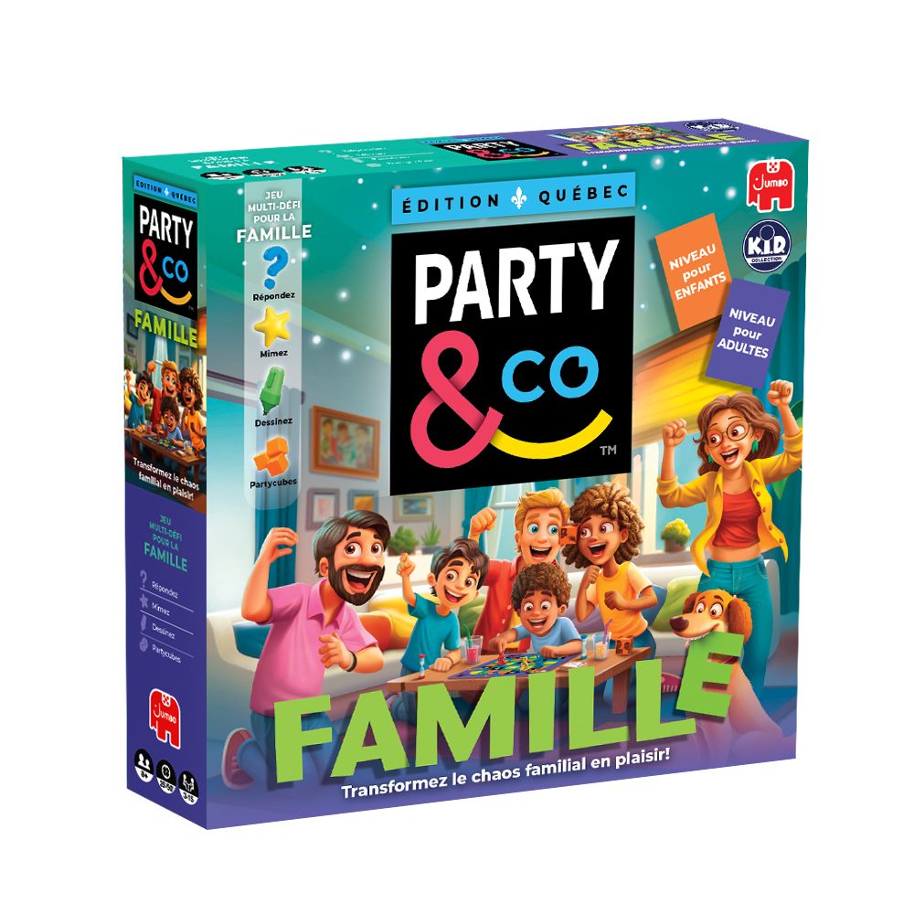 Jeu Party &amp; Co Famille - Édition Québec