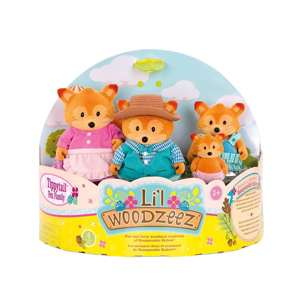Li'l Woodzeez - Famille de renards Tippytail
