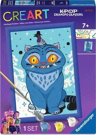 CreArt Kids - 18cmx24cm Chasseurs de Démons KPop - Derpy Tiger &amp; Sussie Bird