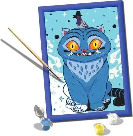 CreArt Kids - 18cmx24cm Chasseurs de Démons KPop - Derpy Tiger &amp; Sussie Bird