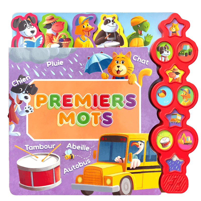 Premiers mots – 10 sons interactifs