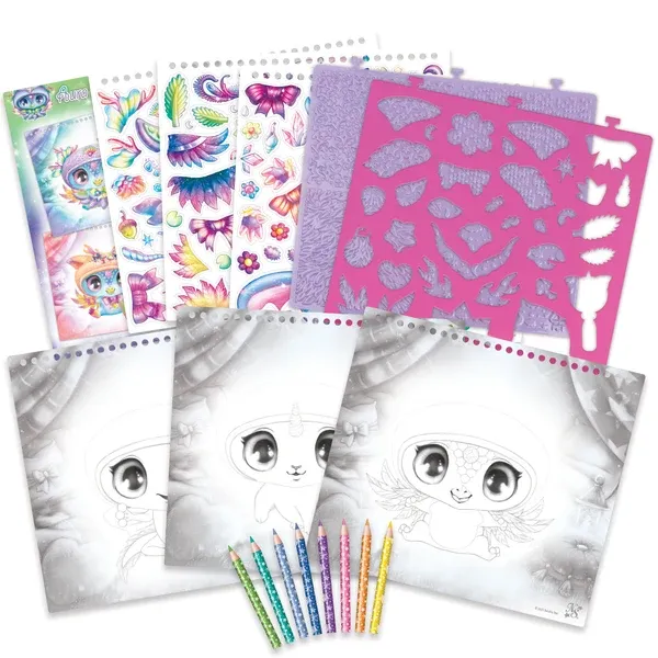 Carnet croquis / Party Pyjama Animoulous