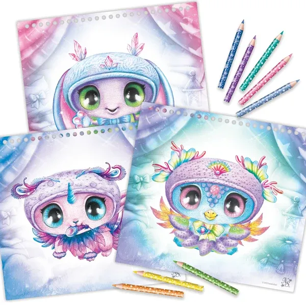 Carnet croquis / Party Pyjama Animoulous
