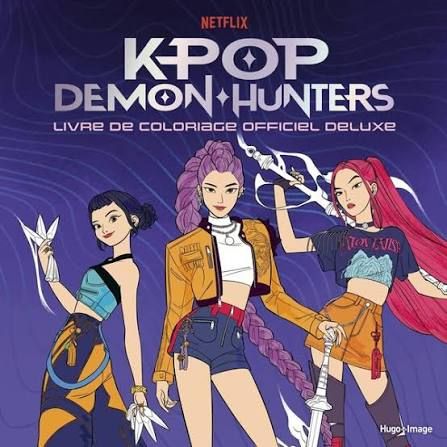 Livre de coloriage KPOP Demon Hunters