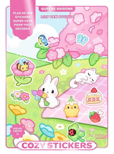 Cozy stickers : quatre saisons : plus de 700 stickers super cute pour tout décorer