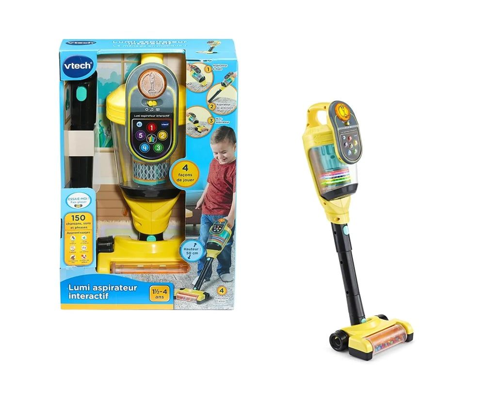 Vtech - Lumi aspirateur interactif VF