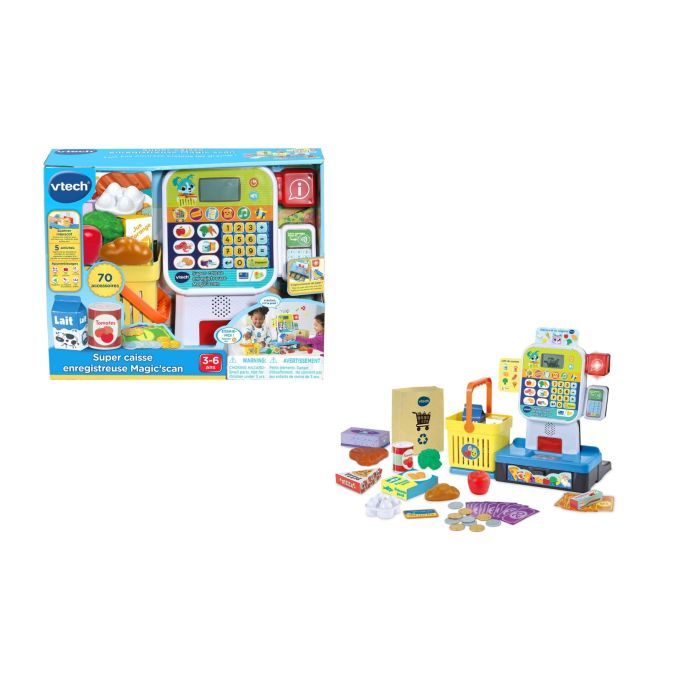 VTech - Super caisse enregistreuse Mgic'scan VF