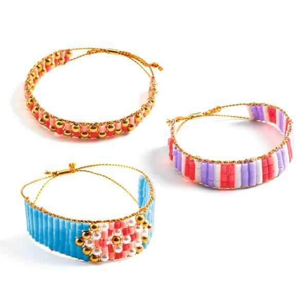 Perles / Métier à tisser et grosses perles