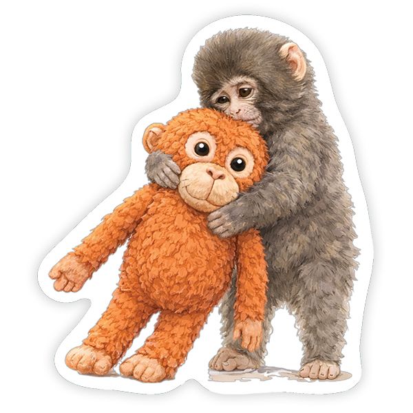 Fuzzy Punch the Monkey