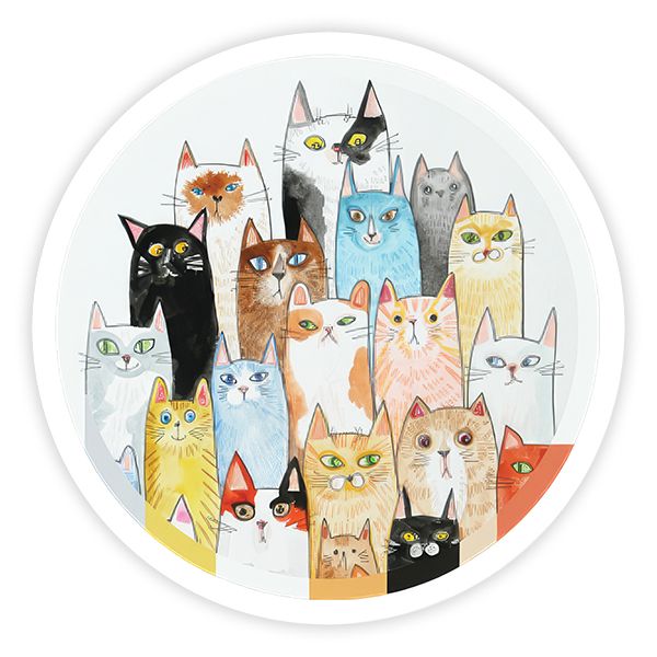 Sticker you / Abigail Springfield Cat Circle