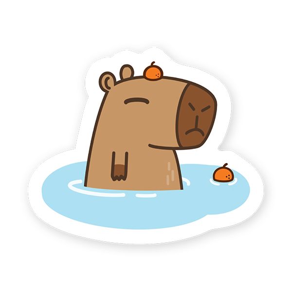 Sticker you / Capybara
