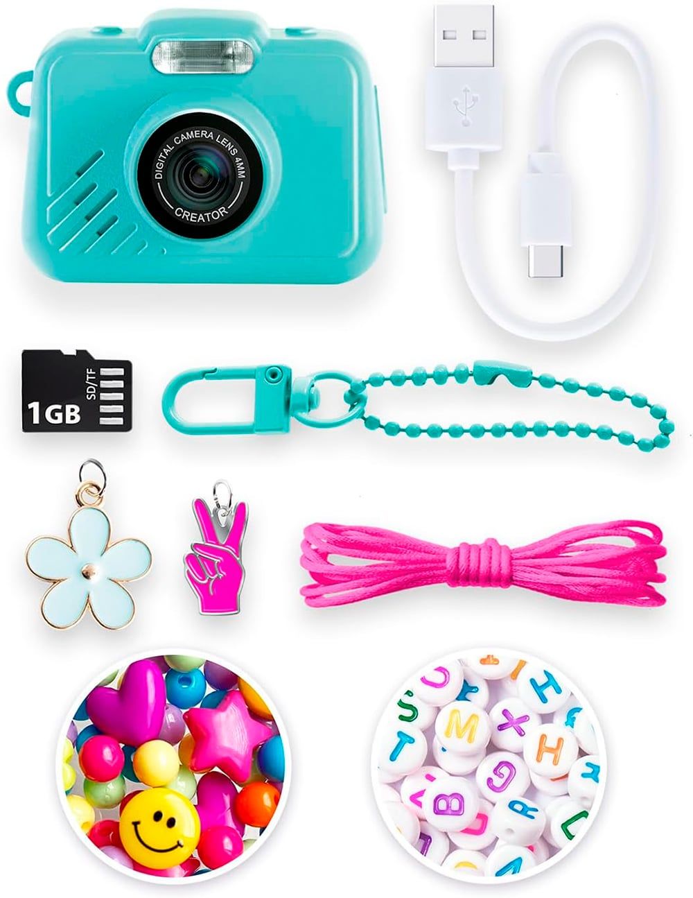 Style 4 Ever - Ensemble activité charm mini caméra