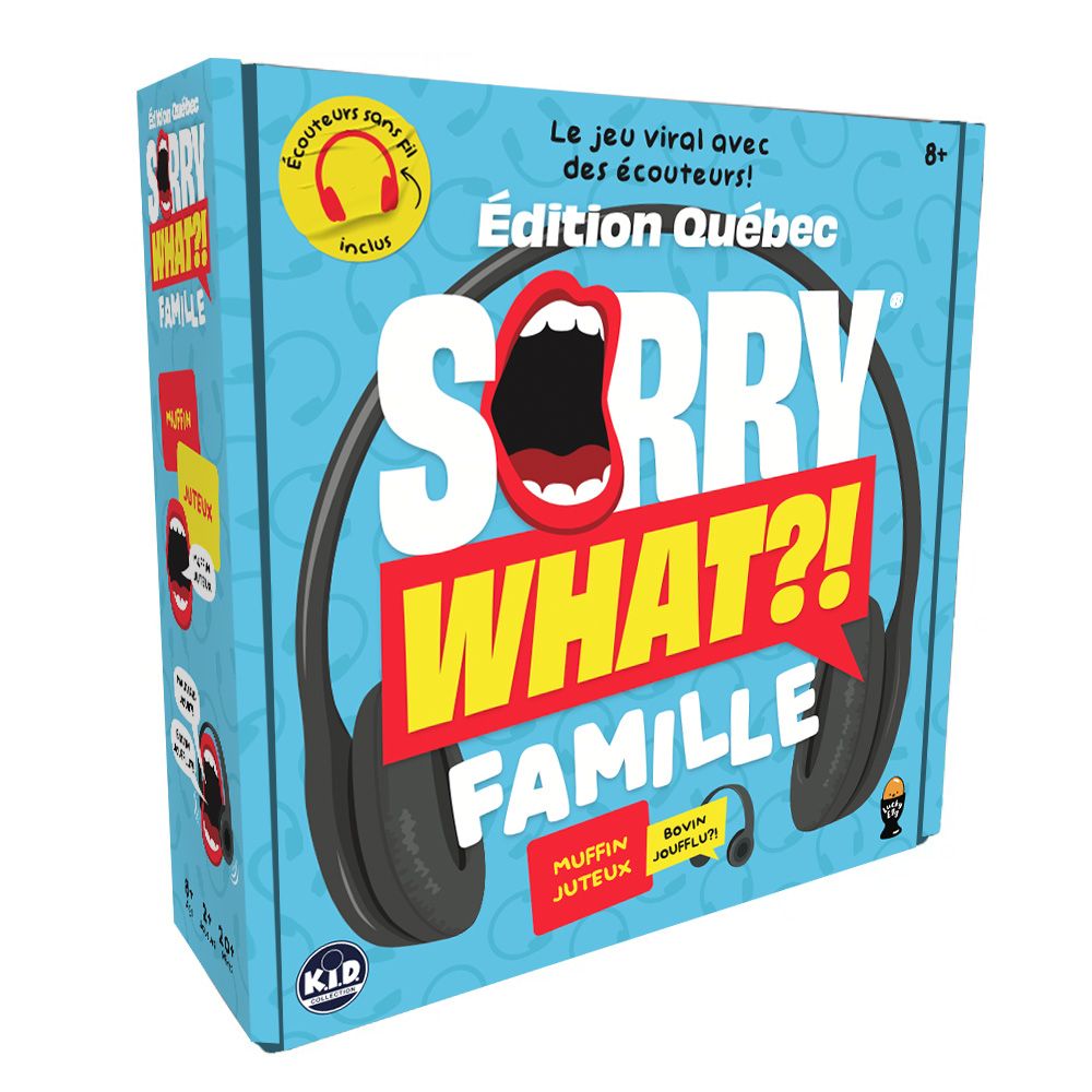 Jeu Sorry What?! - Édition Famille (Fr)