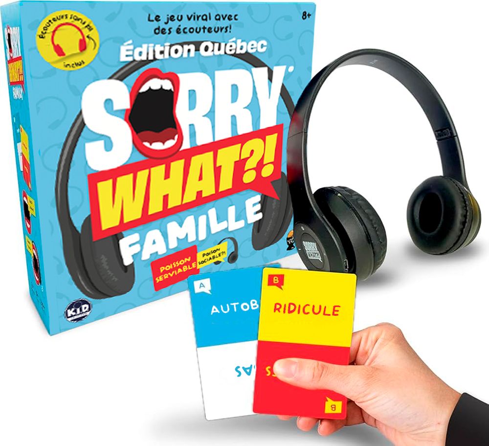 Jeu Sorry What?! - Édition Famille (Fr)