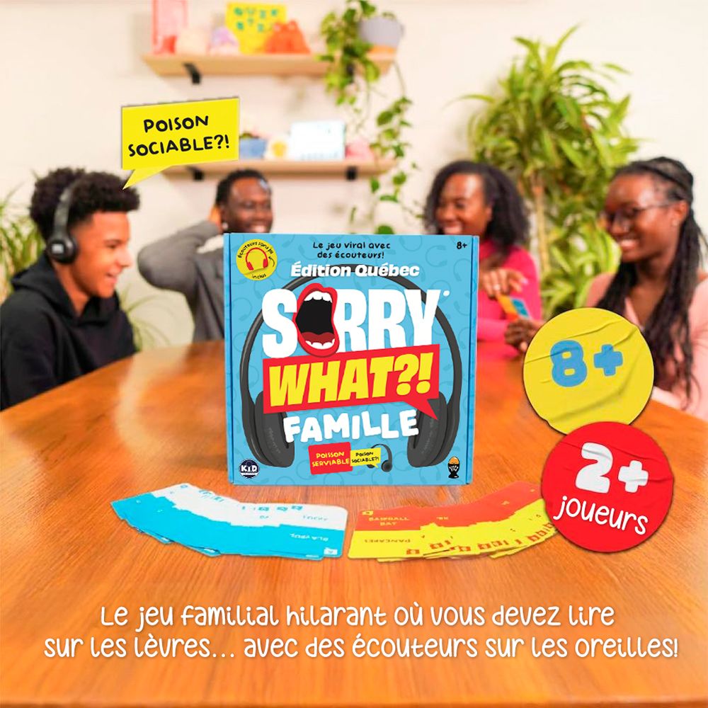 Jeu Sorry What?! - Édition Famille (Fr)