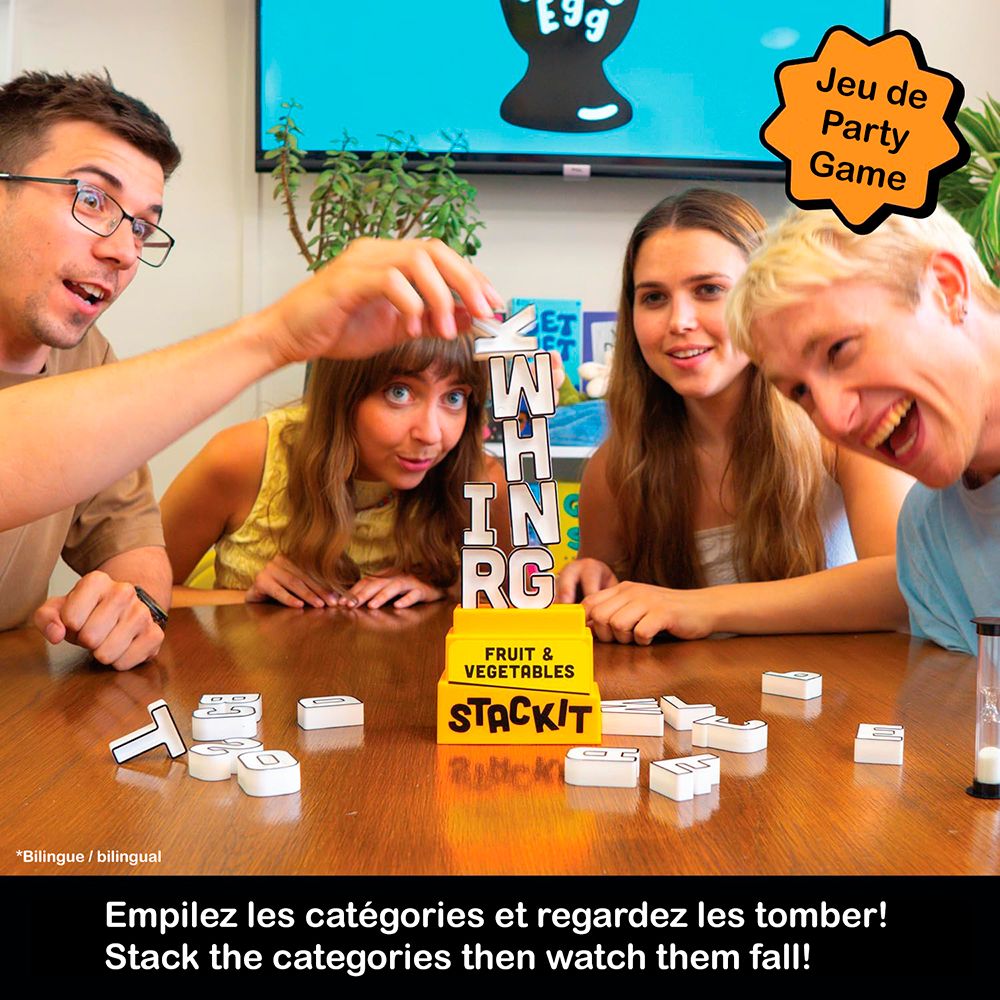 Jeu Stack It - Version bilingue
