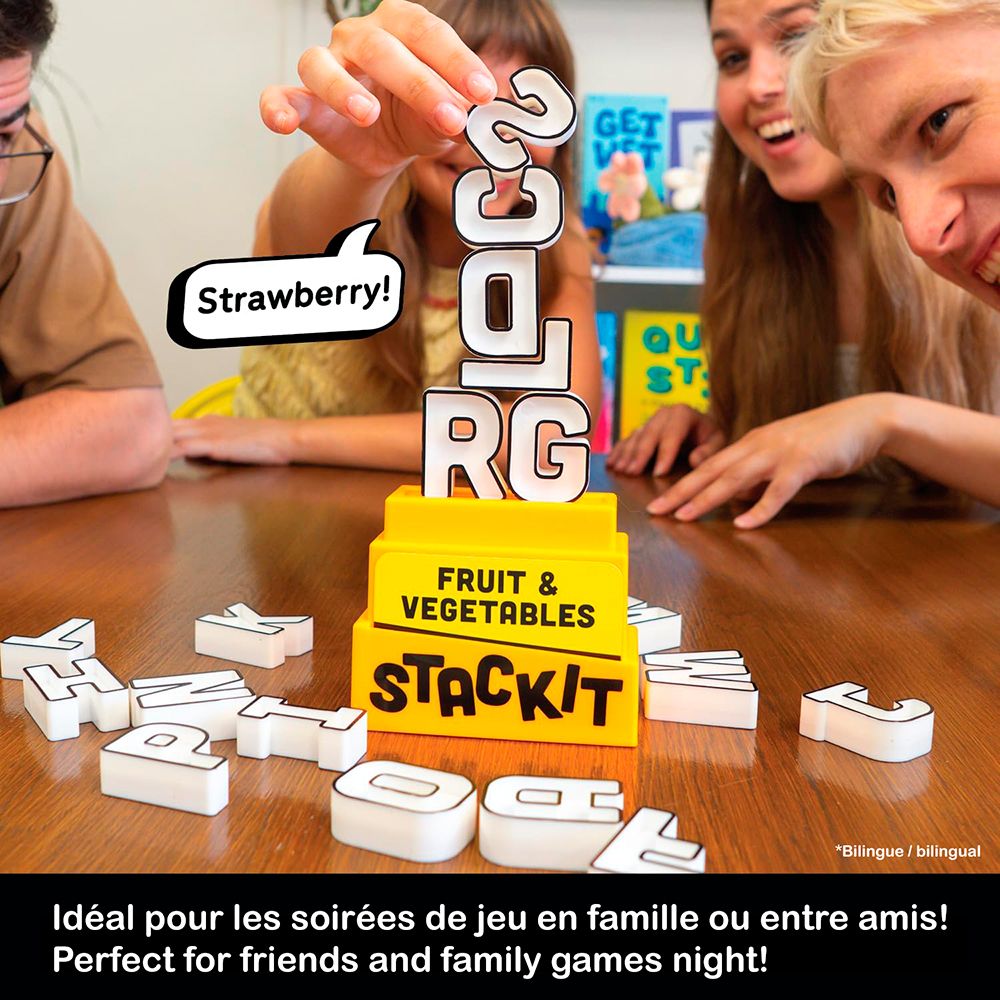 Jeu Stack It - Version bilingue