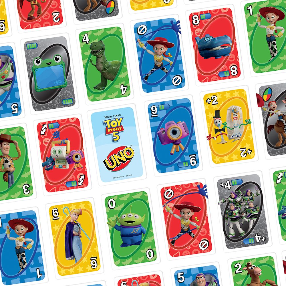 Jeu de cartes UNO / Histoire de jouets 5