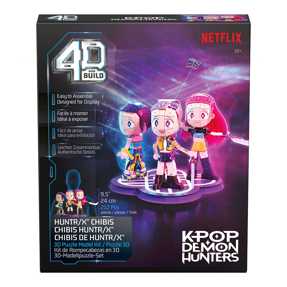 4D Build - Les guerrières de la K-Pop - Chibis de HUNTR/X