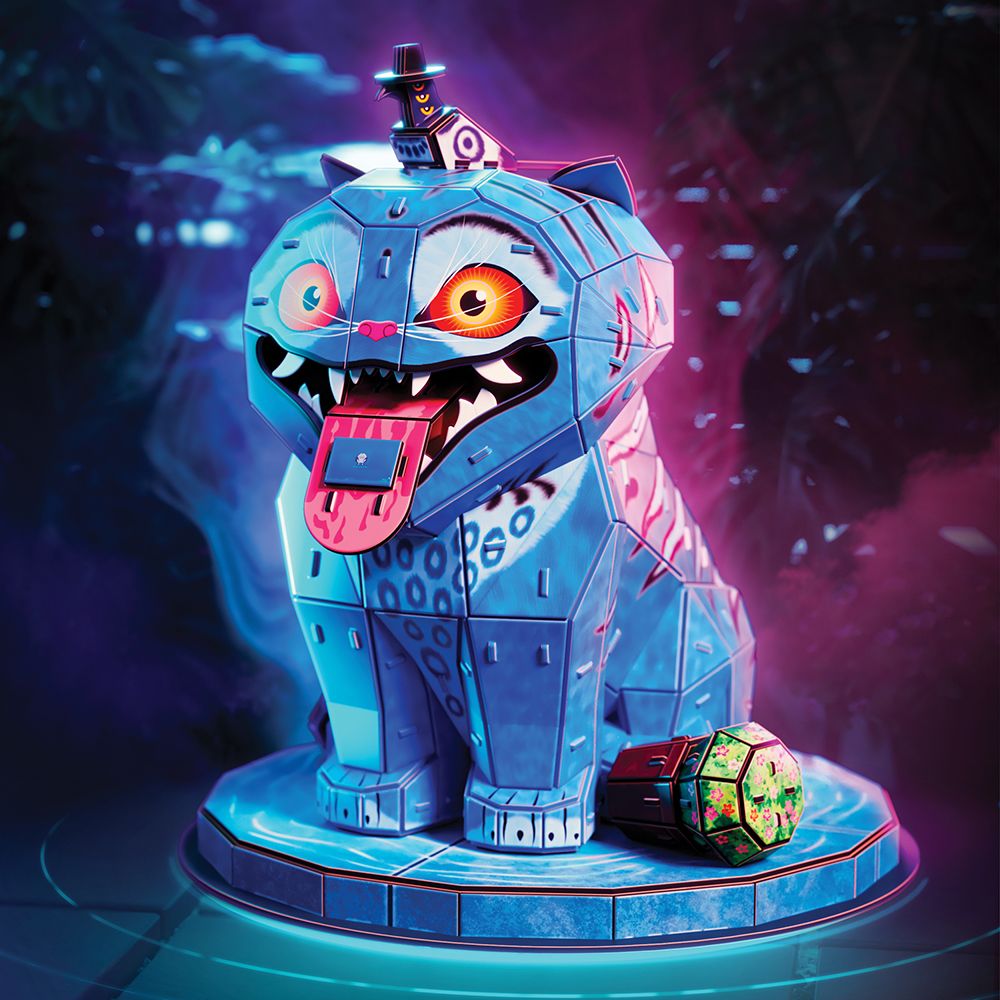 4D Build - Les guerrières de la K-Pop - Tigre Derpy et oiseau Sussie