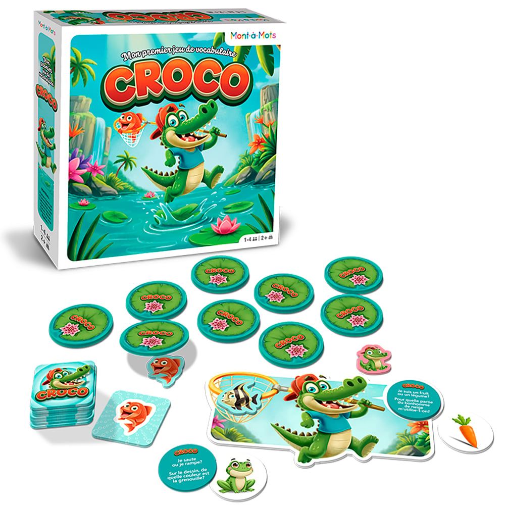Jeu Mont-à-Mots - Croco (VF)