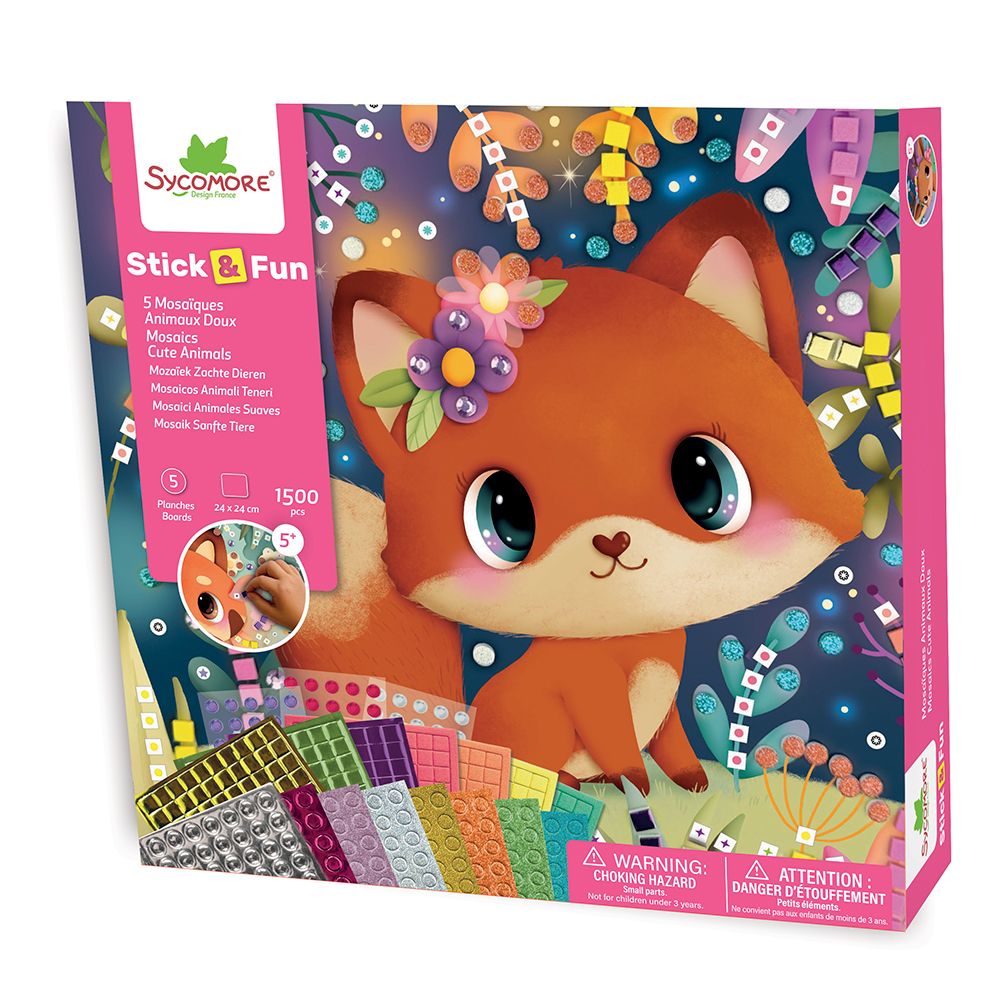 Stick'N Fun - L - 5 Mosaïques - Z'Anim