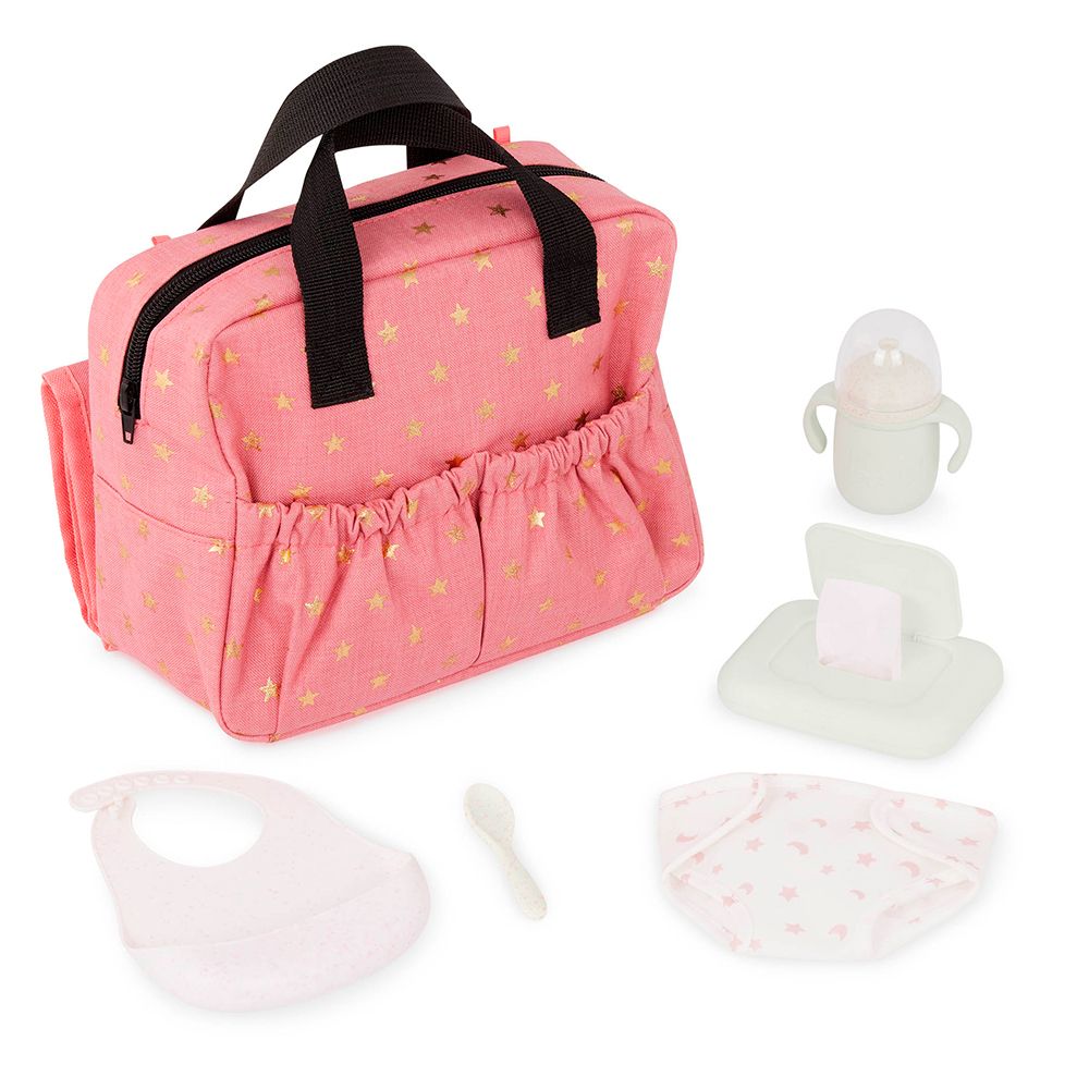 Sac à langer et accessoires pour poupée de 35 cm