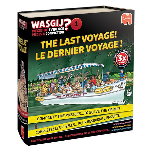 Pièces à conviction 1, Le dernier voyage !