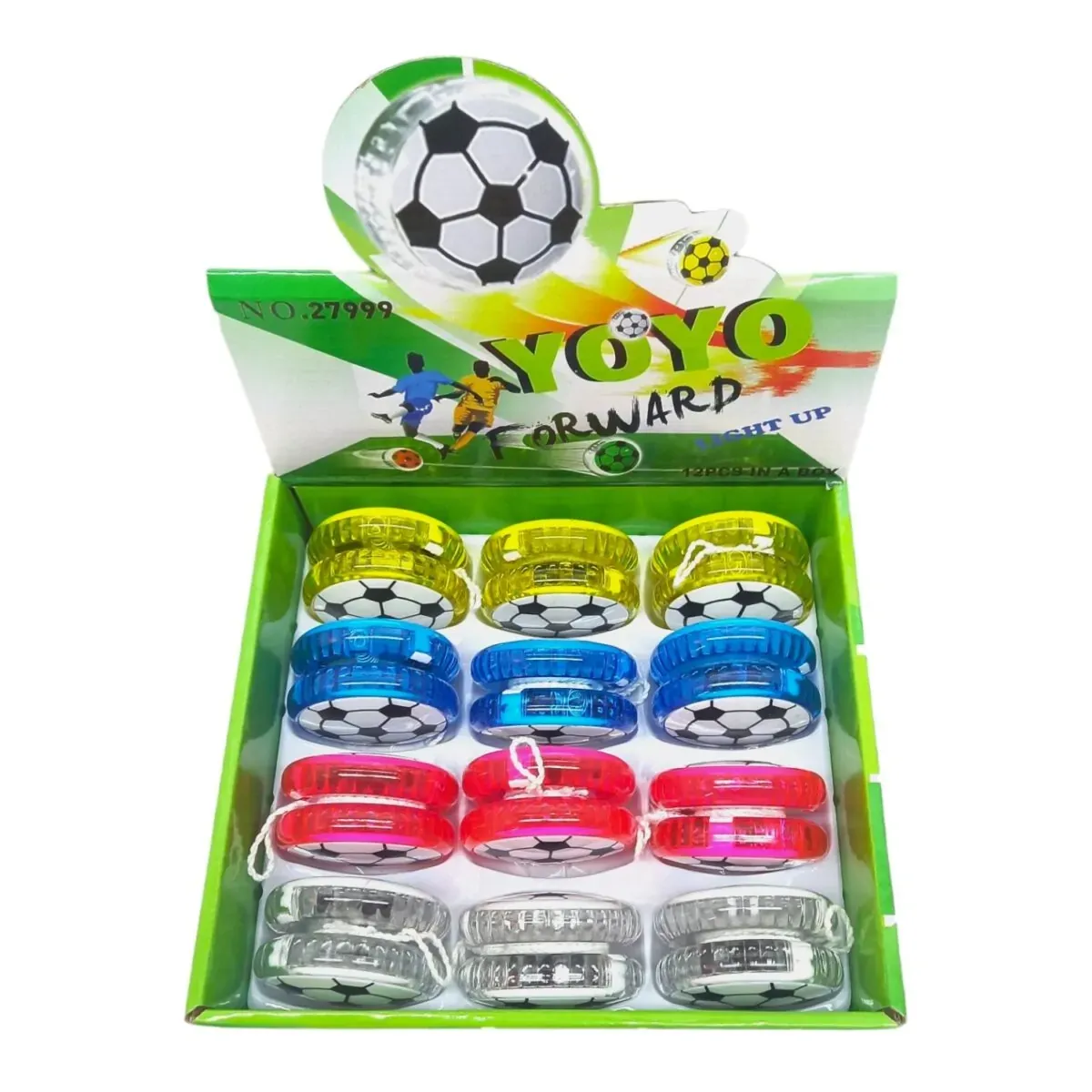 Yoyo amusant avec lumière LED