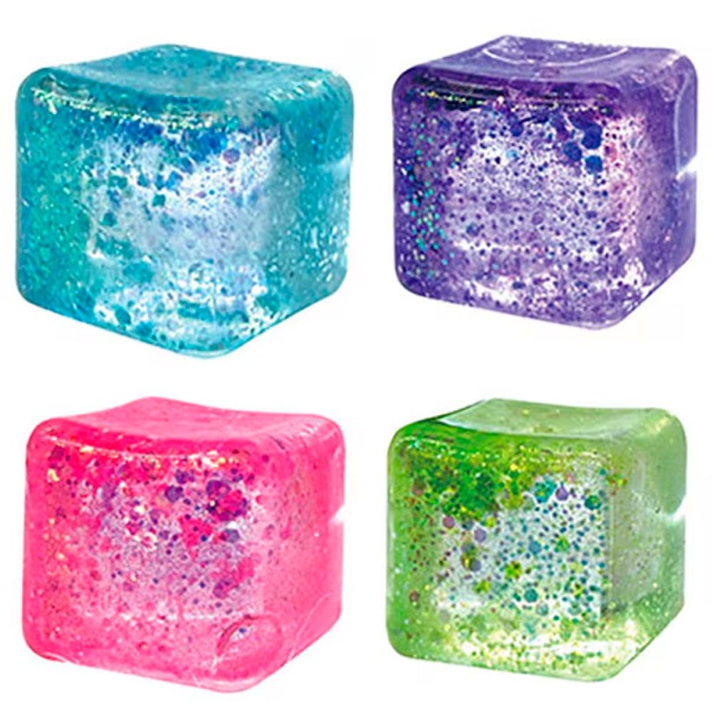 Cube Gélifié Cool Squish Paillettes 6cm