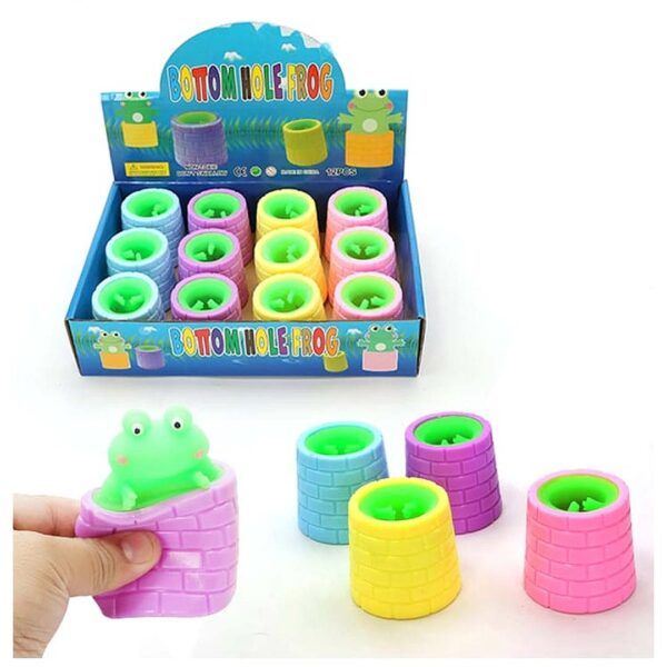 Jouet anti-stress grenouille