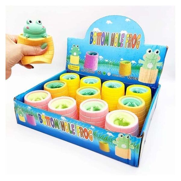 Jouet anti-stress grenouille