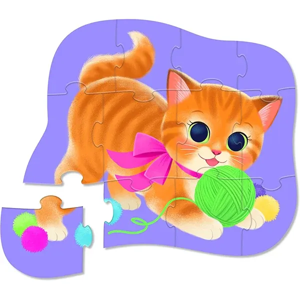 Mini puzzle / adorables chatons 12 mcx