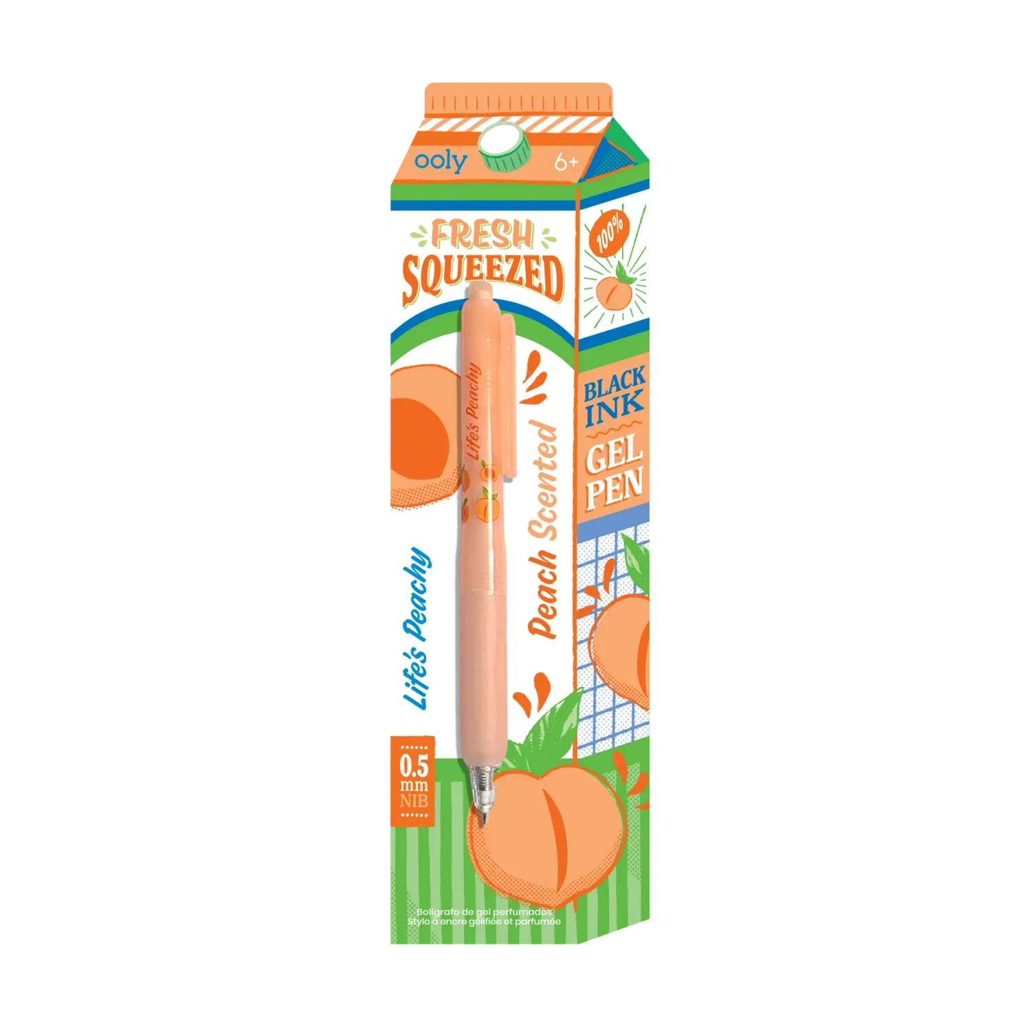 Stylos à gel parfumés à l'encre fraîchement pressée