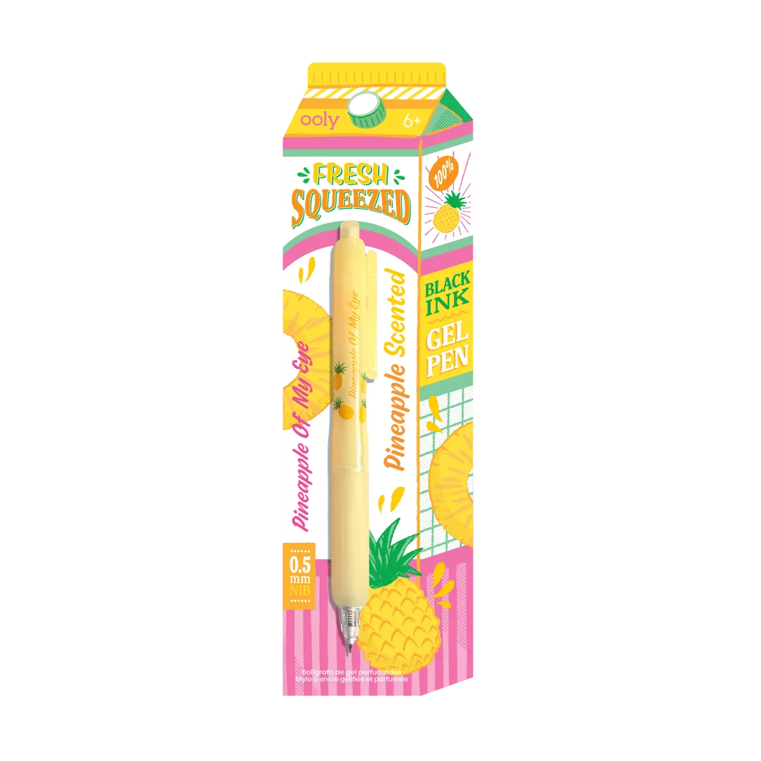 Stylos à gel parfumés à l'encre fraîchement pressée
