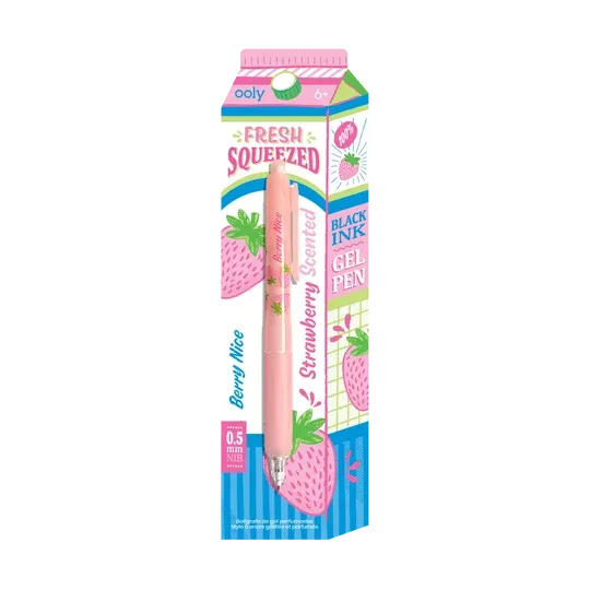 Stylos à gel parfumés à l'encre fraîchement pressée