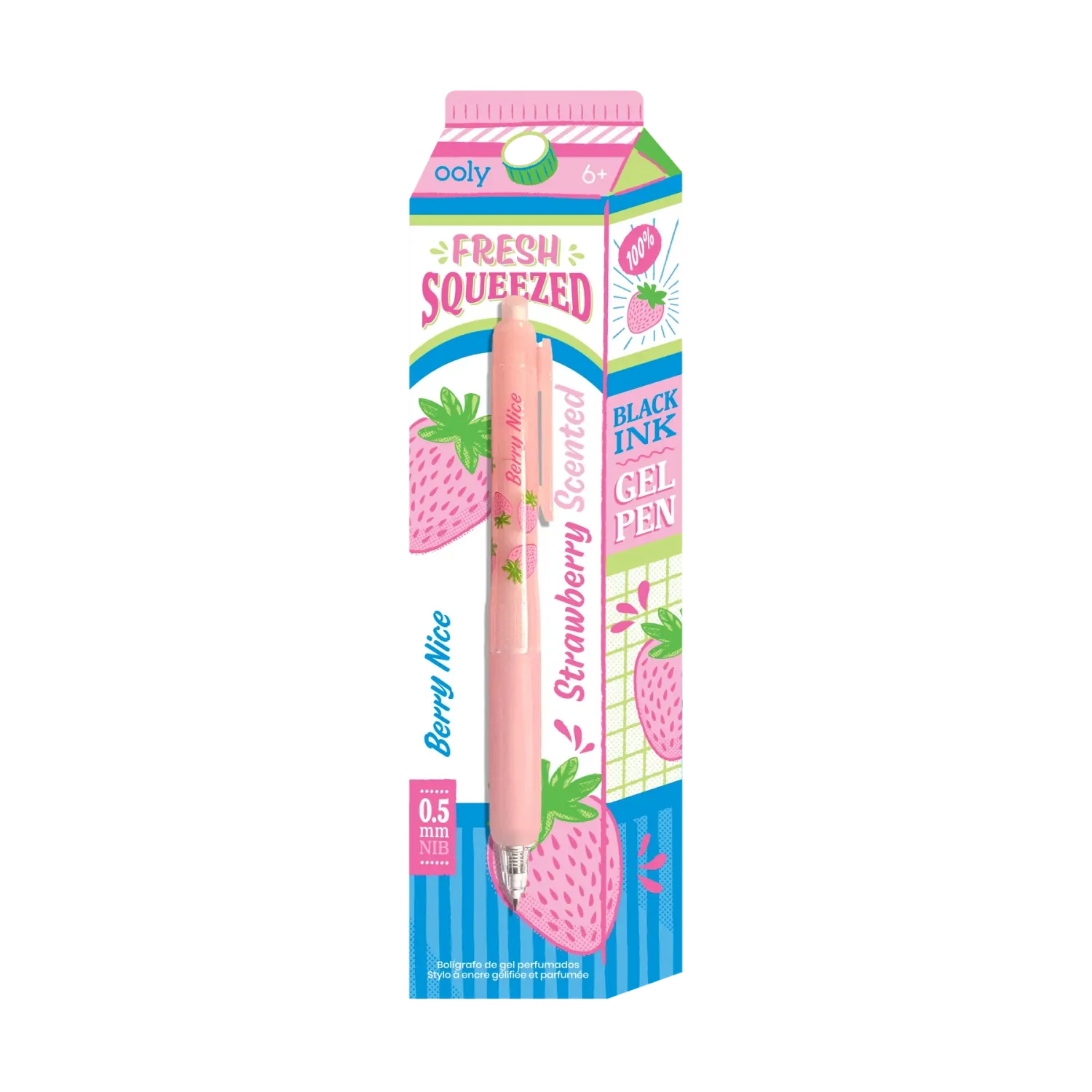 Stylos à gel parfumés à l'encre fraîchement pressée