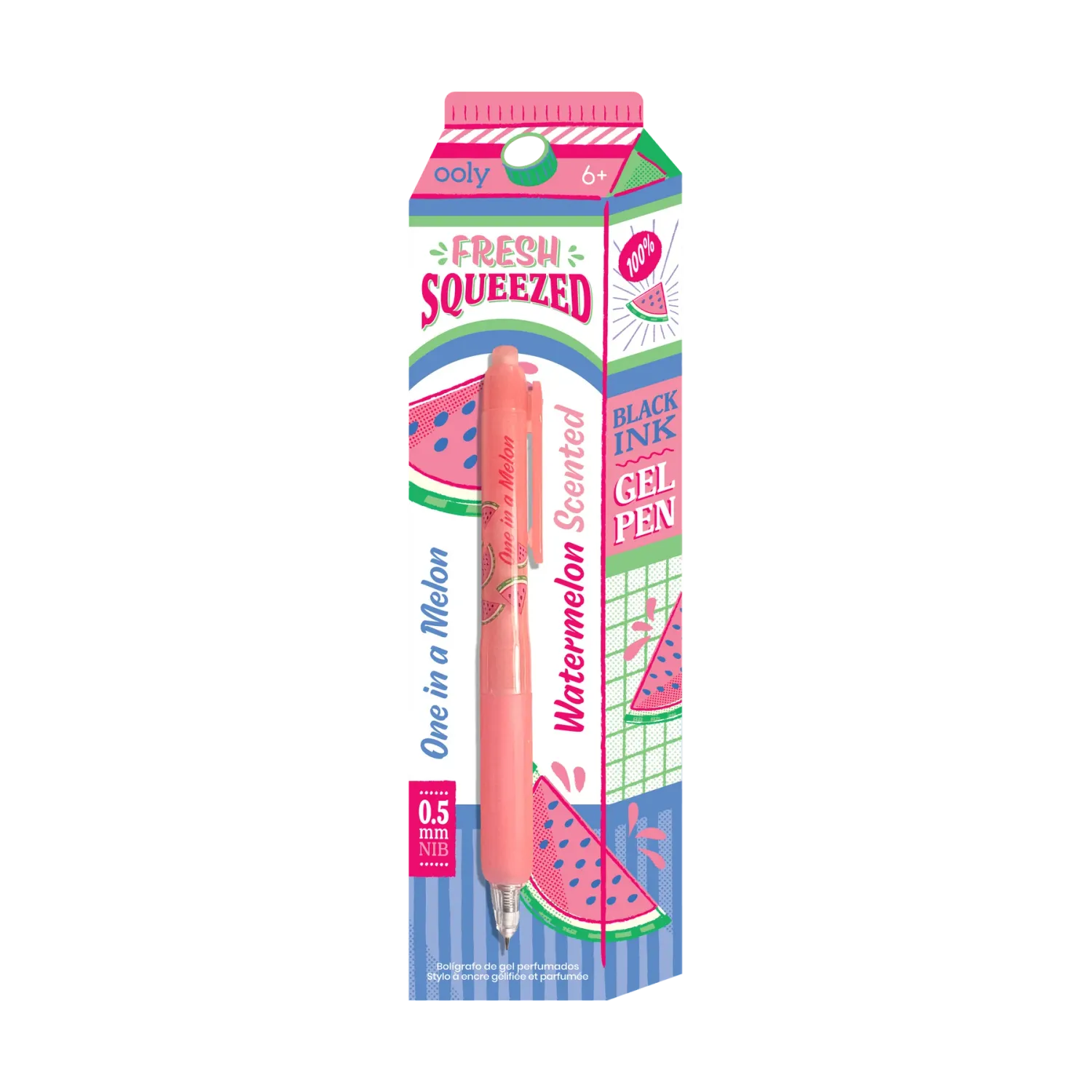 Stylos à gel parfumés à l'encre fraîchement pressée
